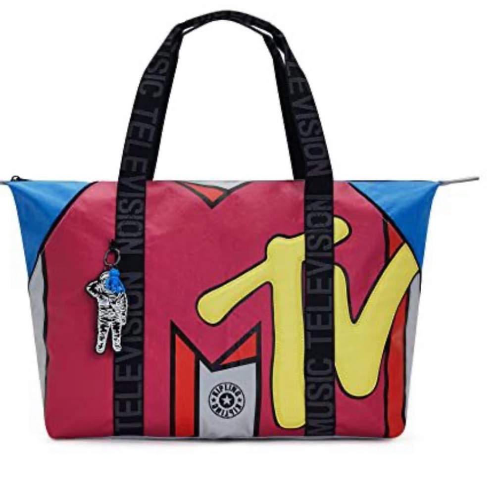 Brand new Kipling MTV duffel tote bag